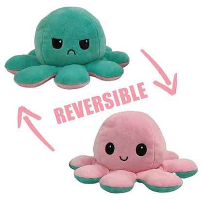 Octopus Plush Reversible Toy 20cm